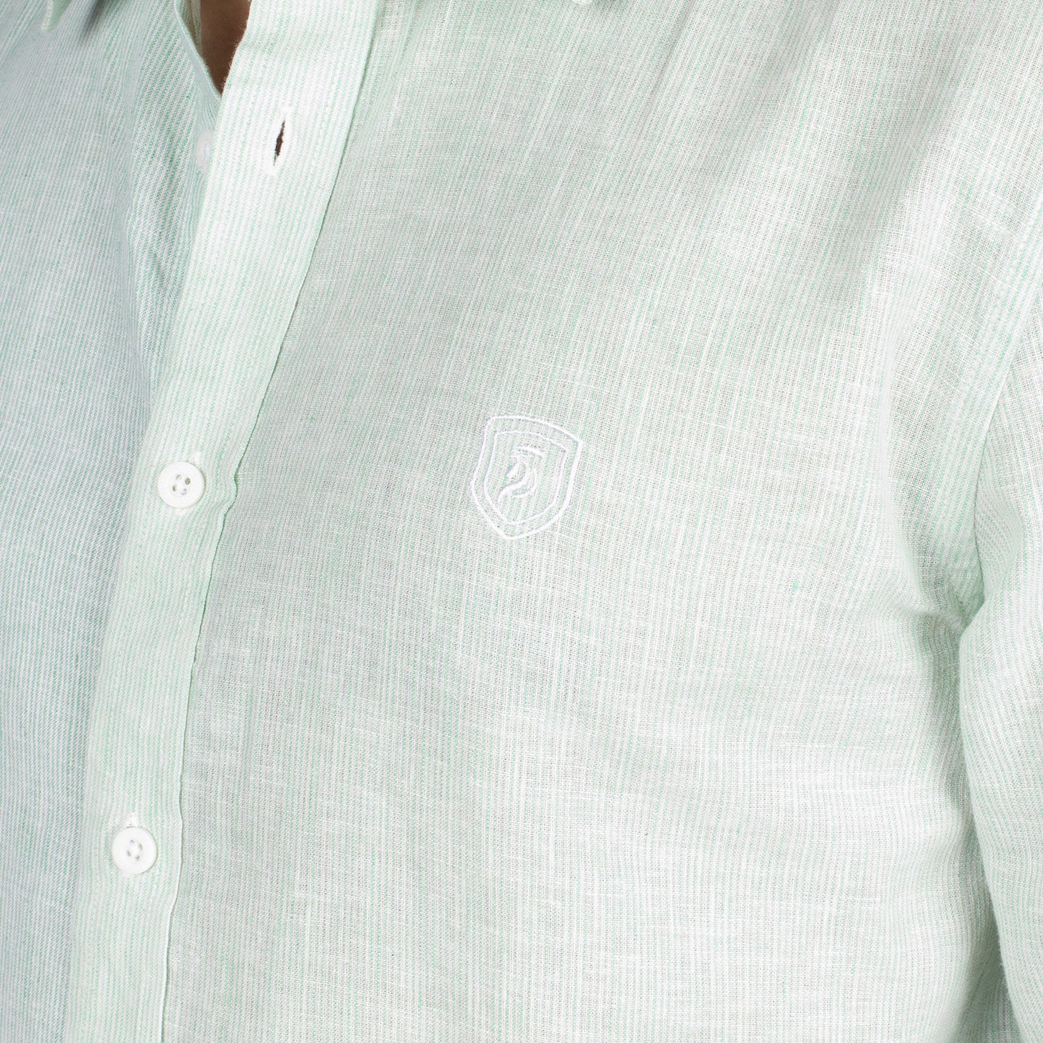 Striped linen shirt