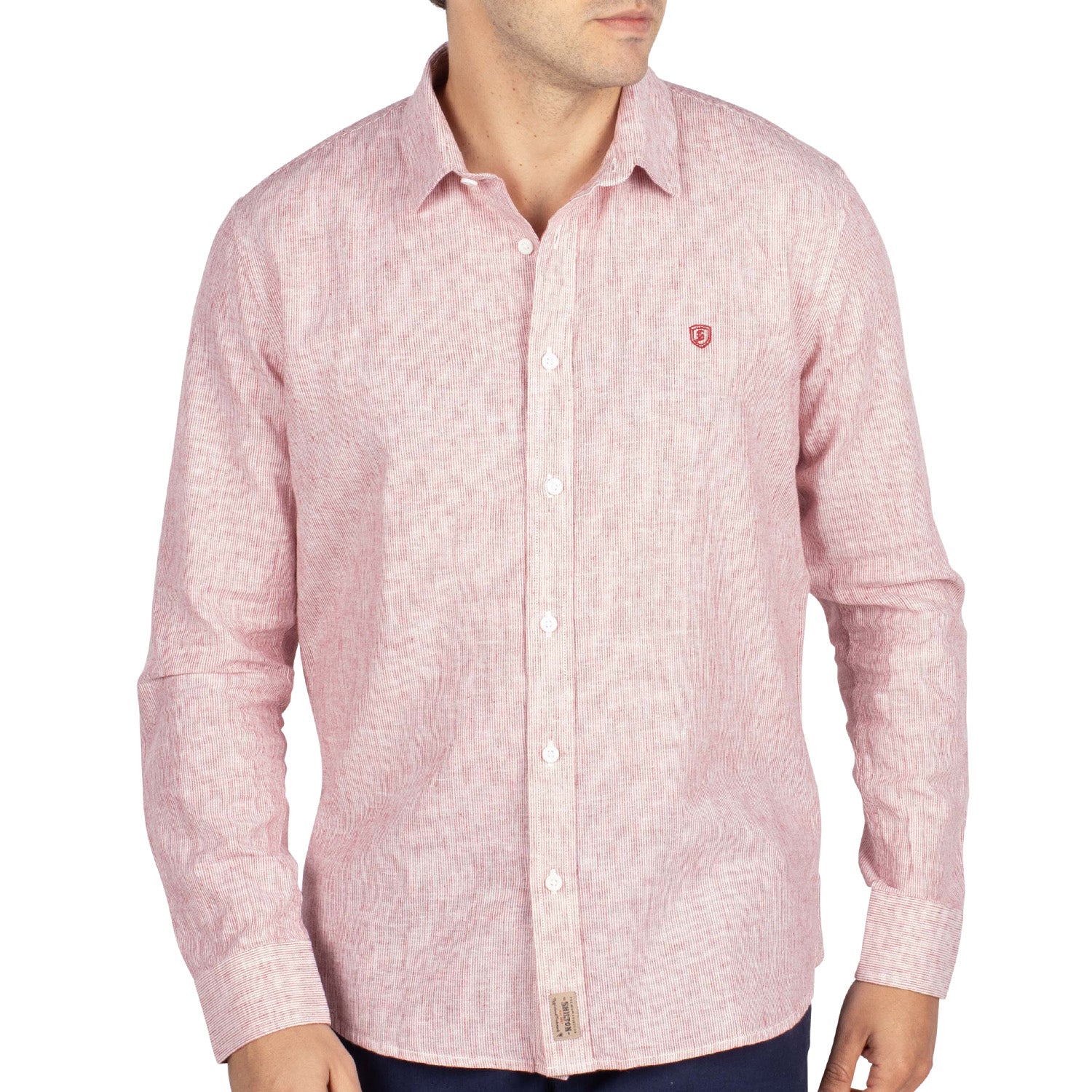 Striped linen shirt