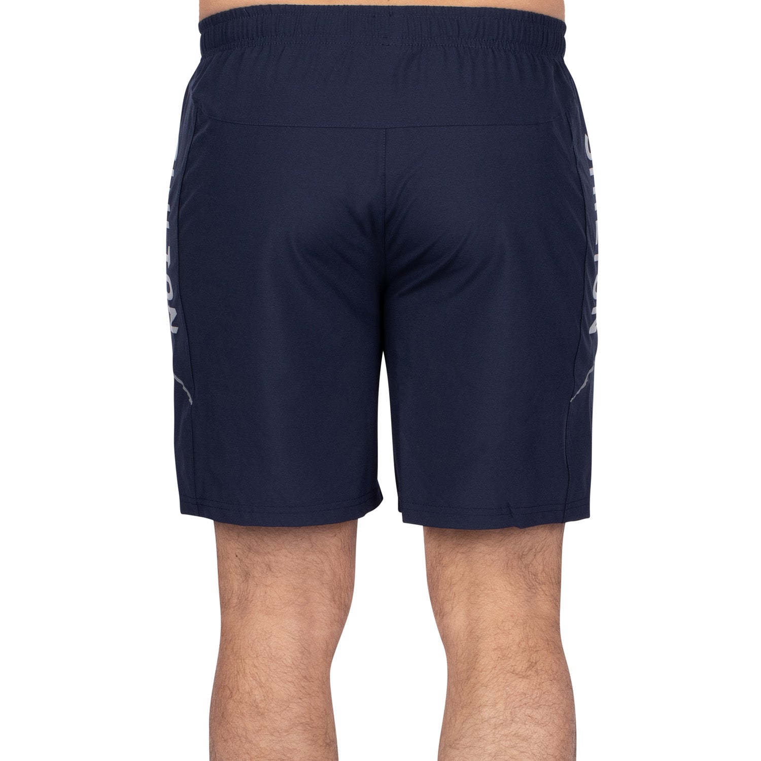1967 Navy Sport Shorts - back view - Shilton