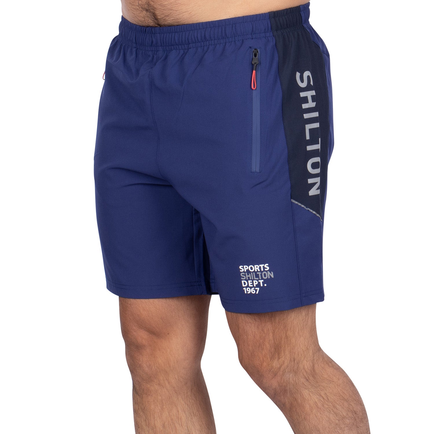 Blue two-tone sports shorts - Shilton