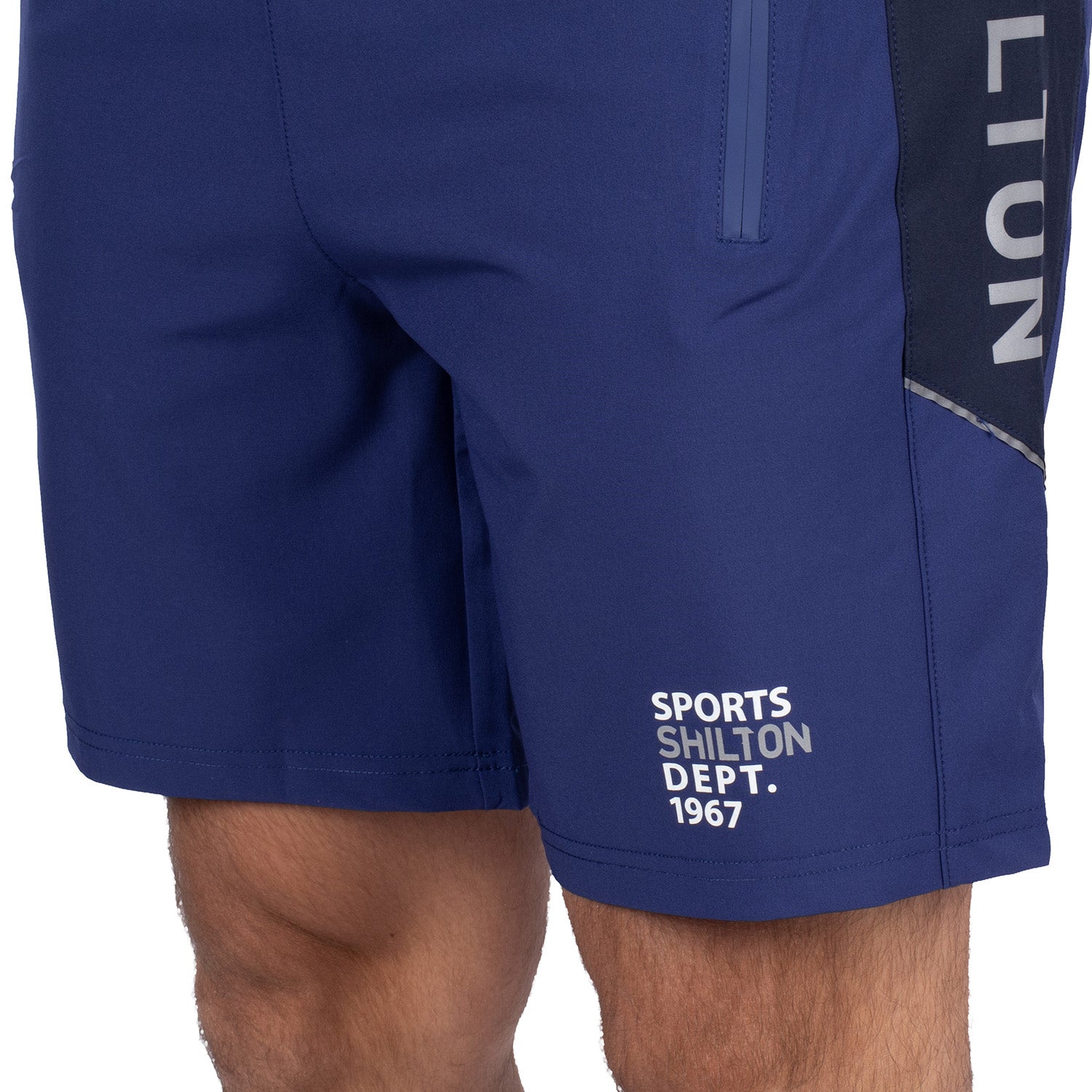 Two-tone sports shorts