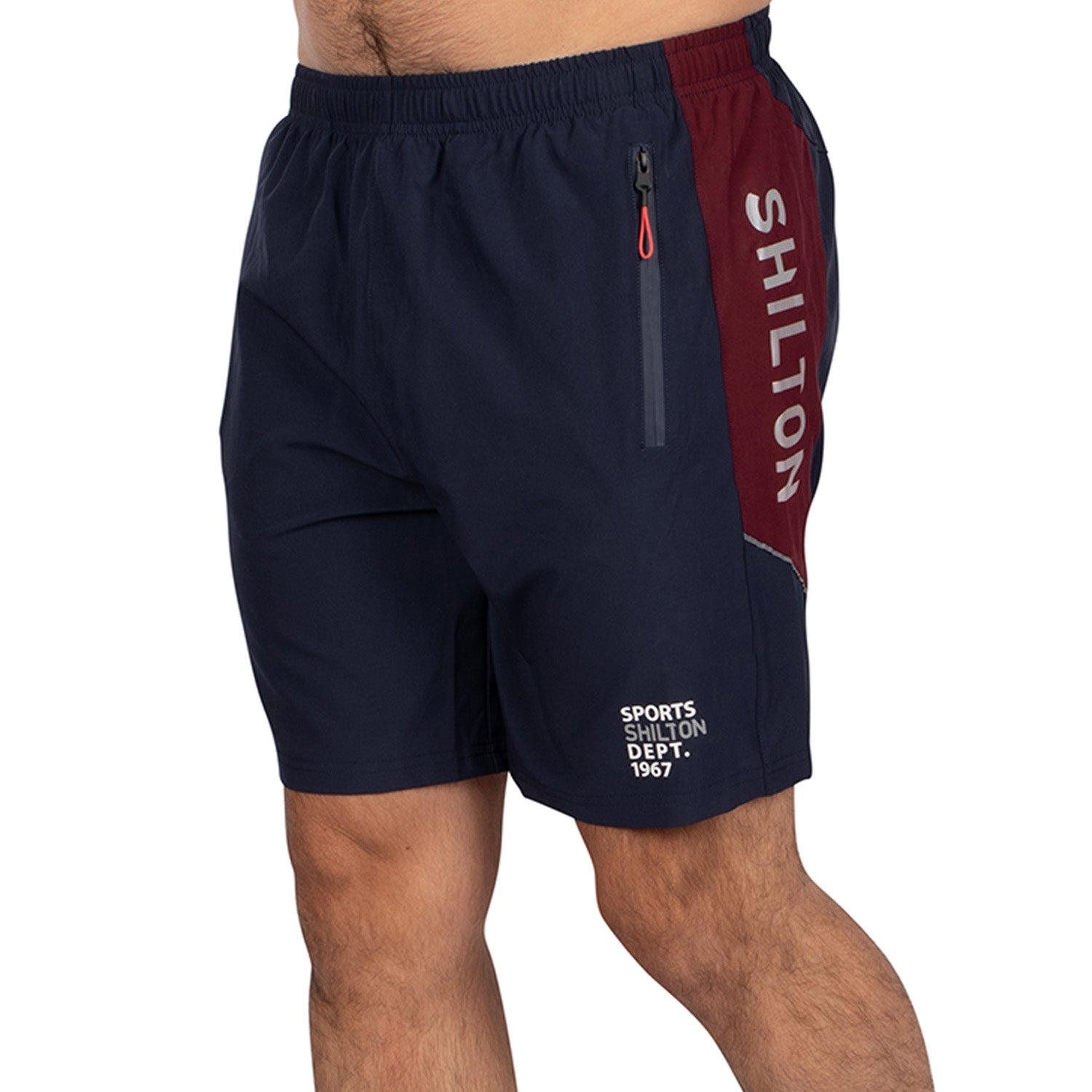 Two-tone sports shorts