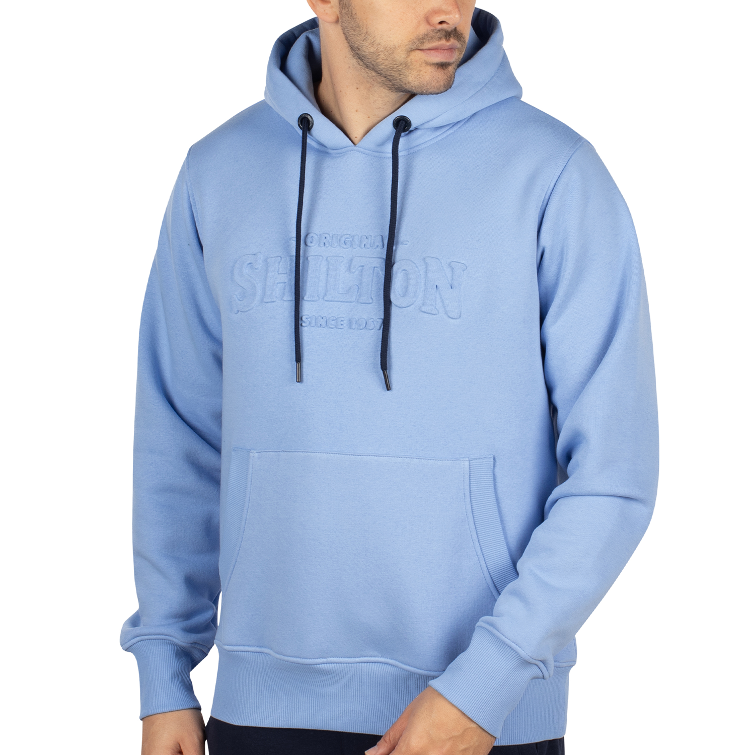 Embossing hoodie
