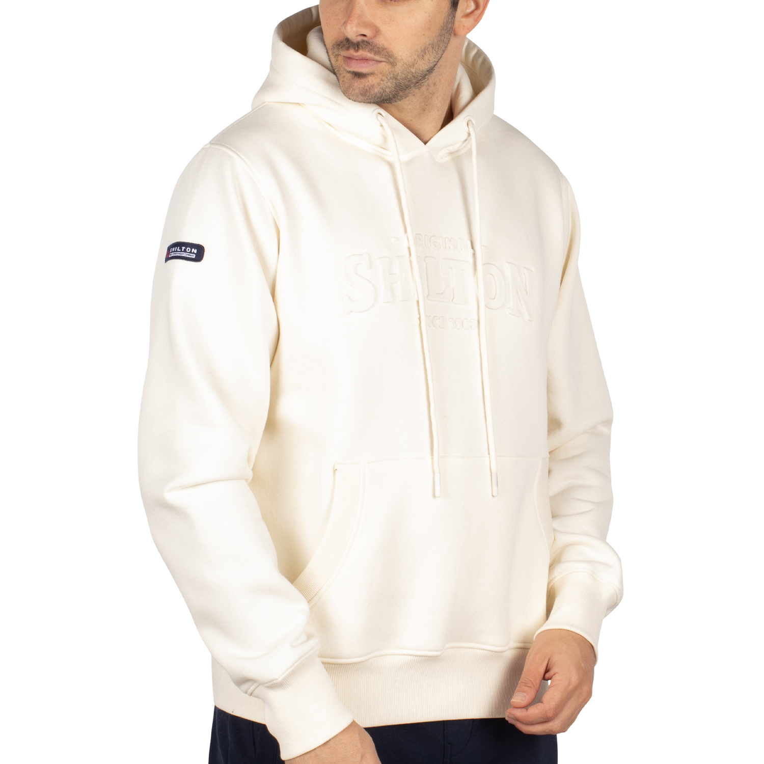 Embossing hoodie
