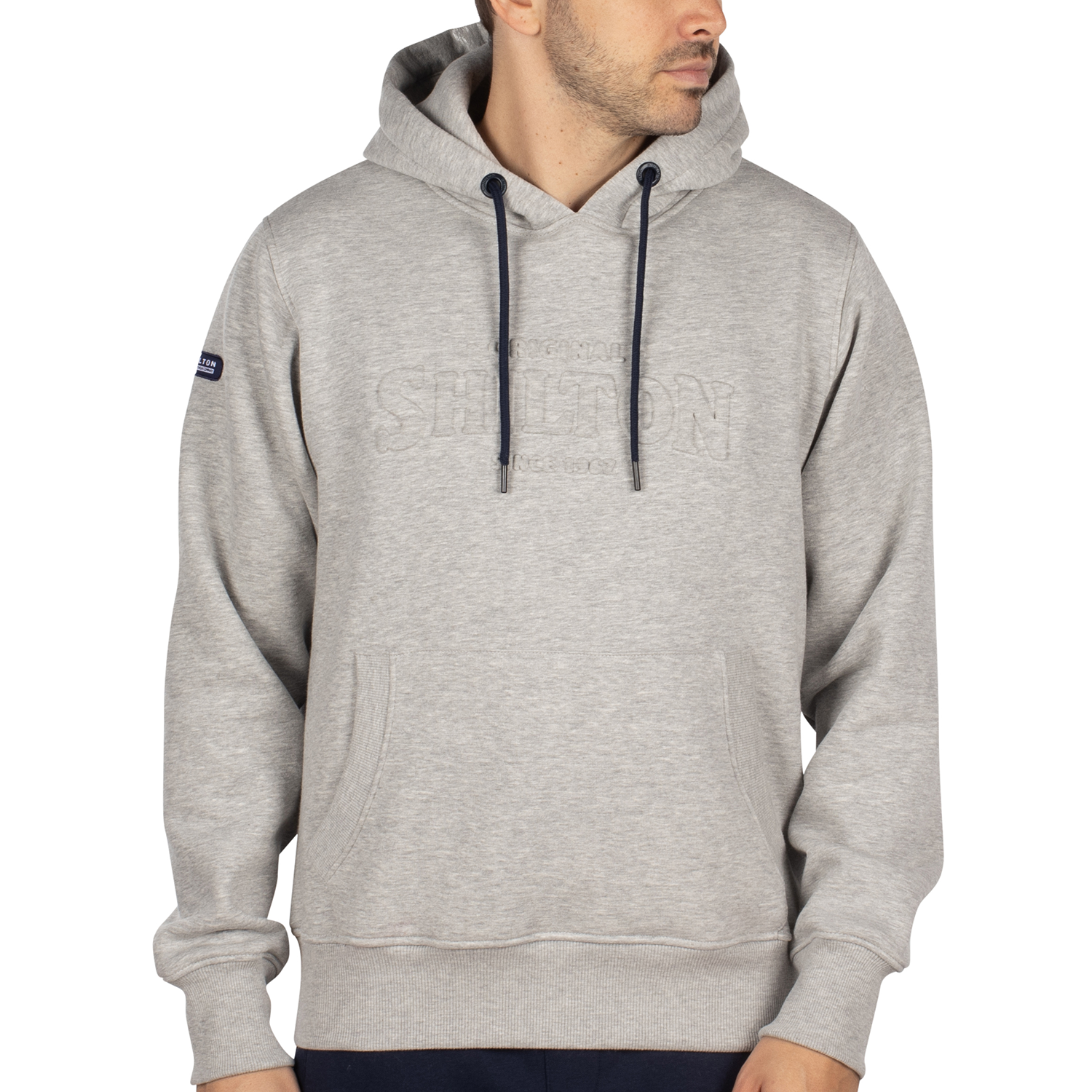 Embossing hoodie