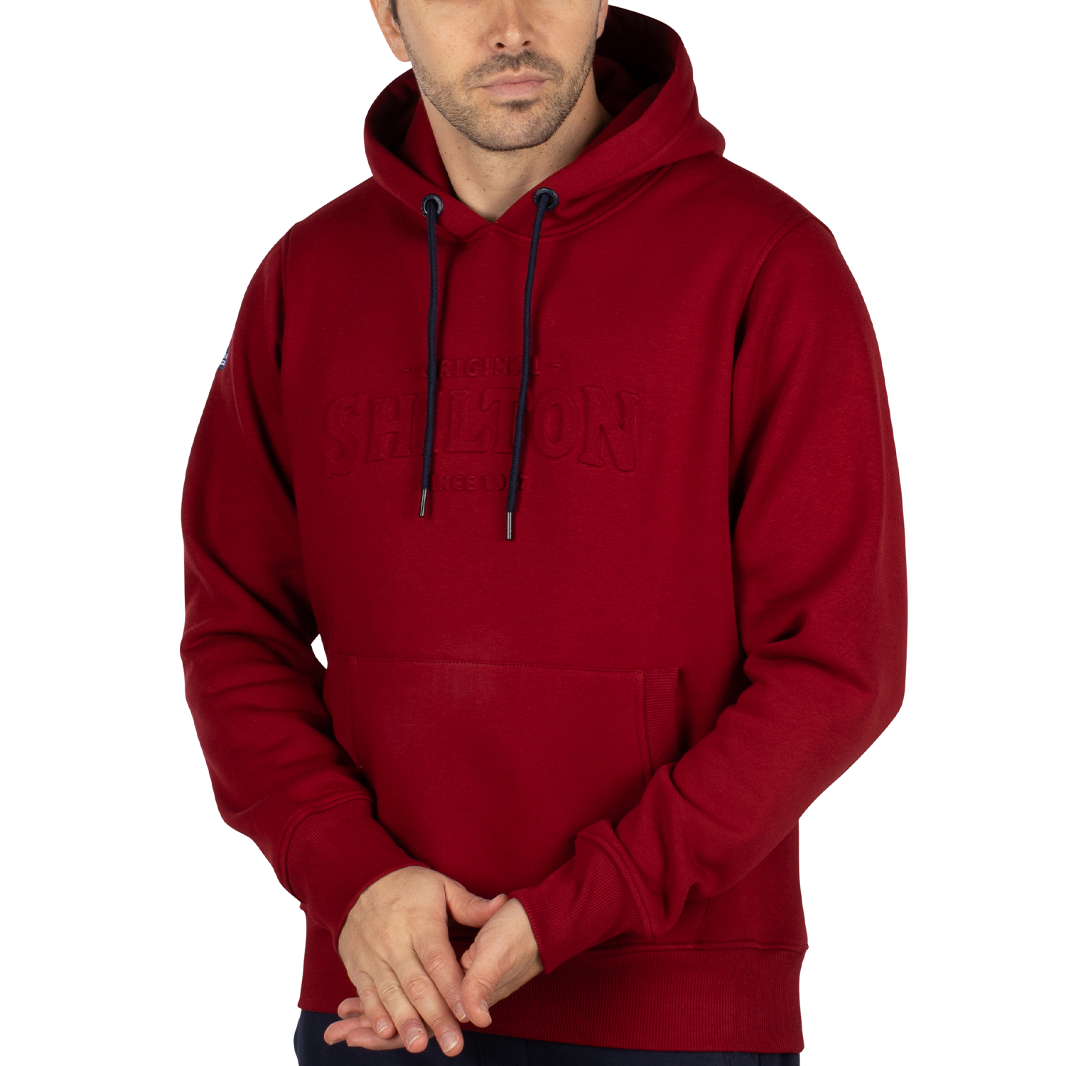 Embossing hoodie